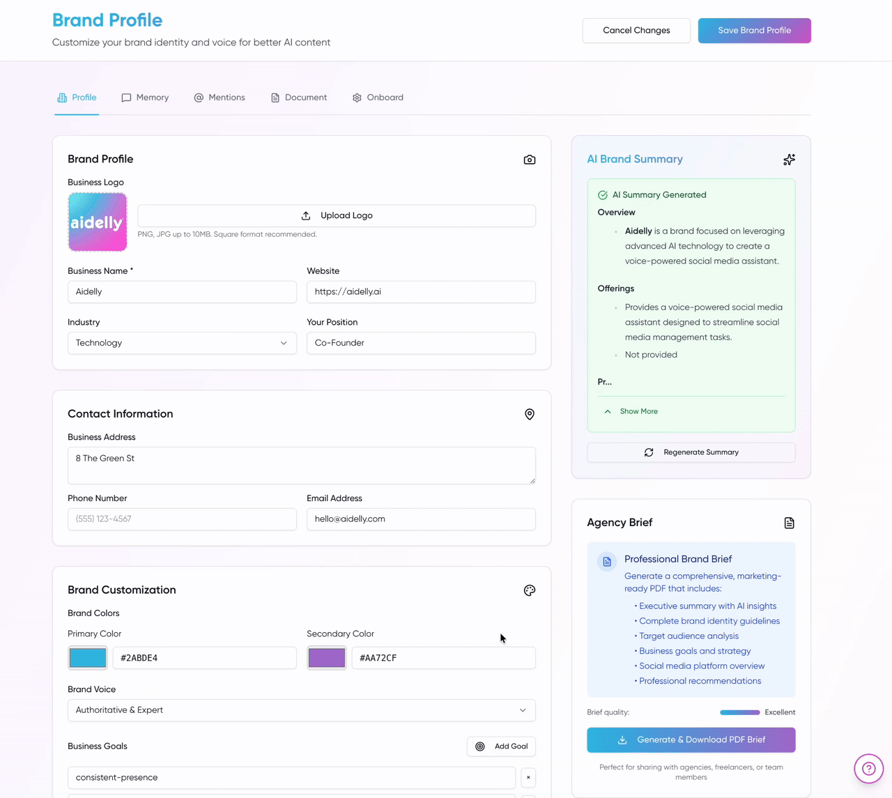 Sounds like you. Writes better.