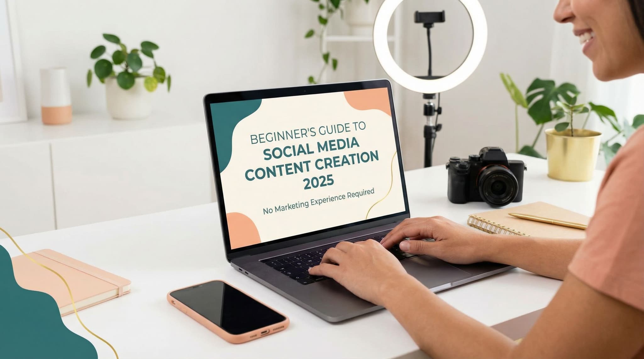 Beginner's Guide to Social Media Content Creation in 2025: No Marketing Experience Required