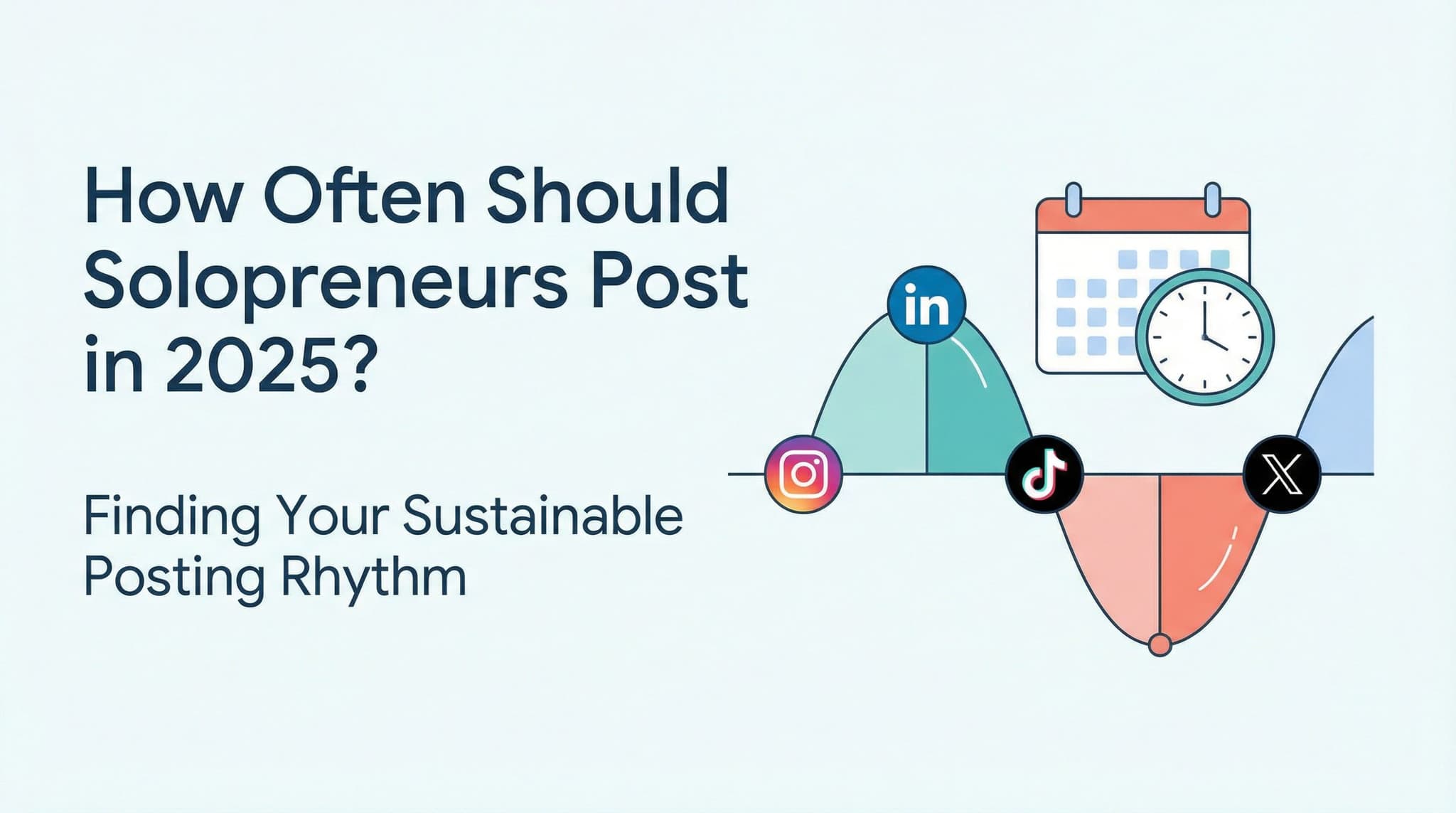 How Often Should Solopreneurs Post on Social Media in 2025? Finding Your Sustainable Posting Rhythm