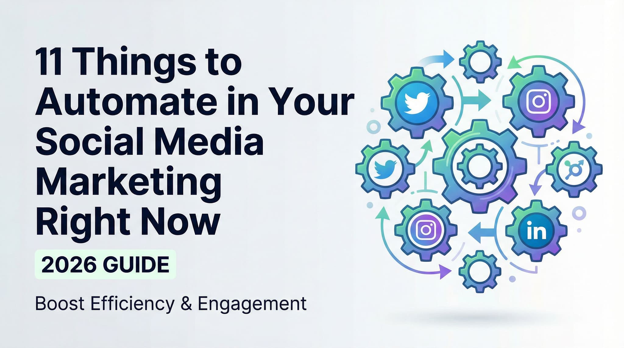 11 Things to Automate in Your Social Media Marketing Right Now (2026 Guide)