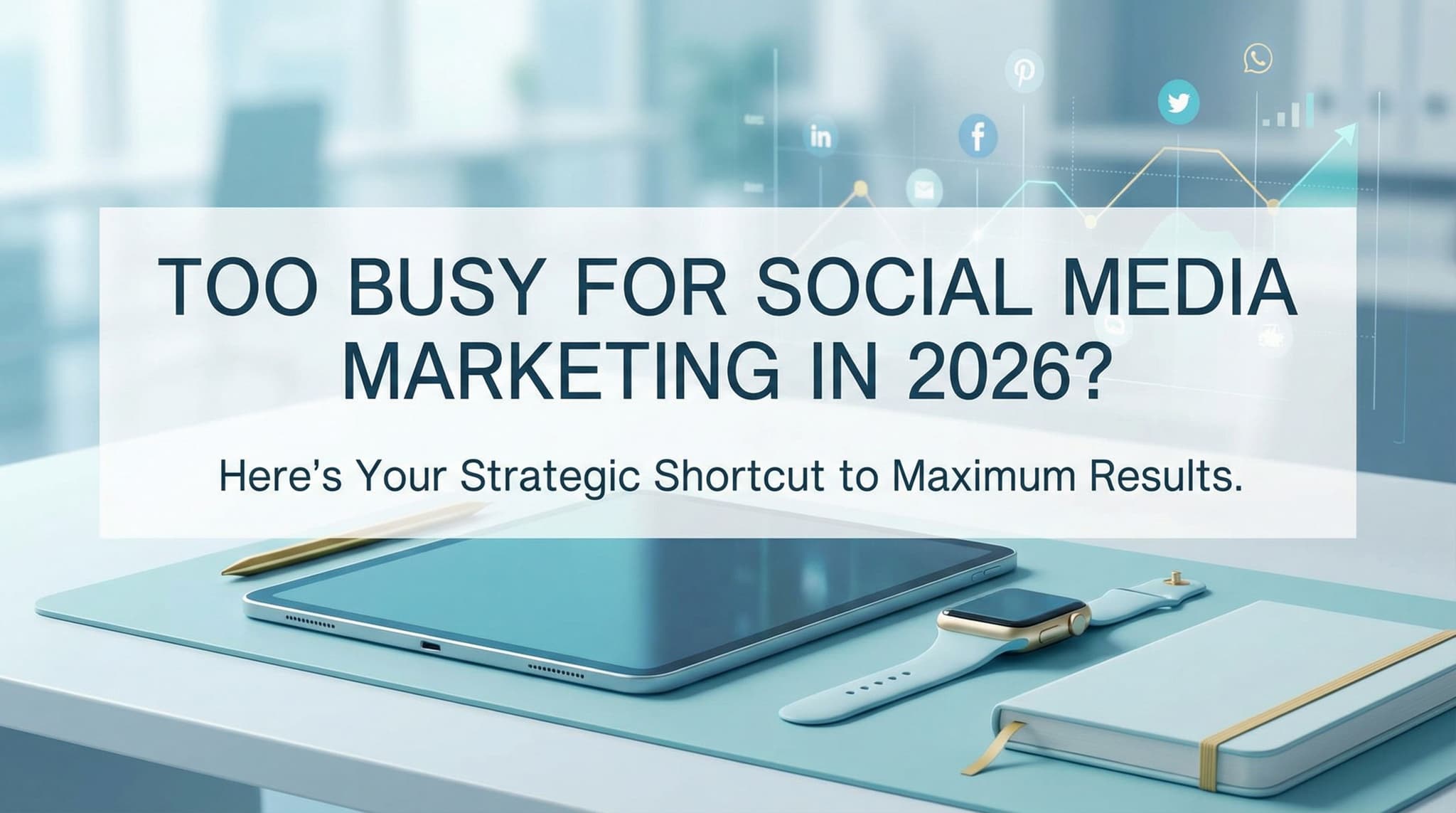 Too Busy for Social Media Marketing in 2026? Here's Your Strategic Shortcut to Maximum Results