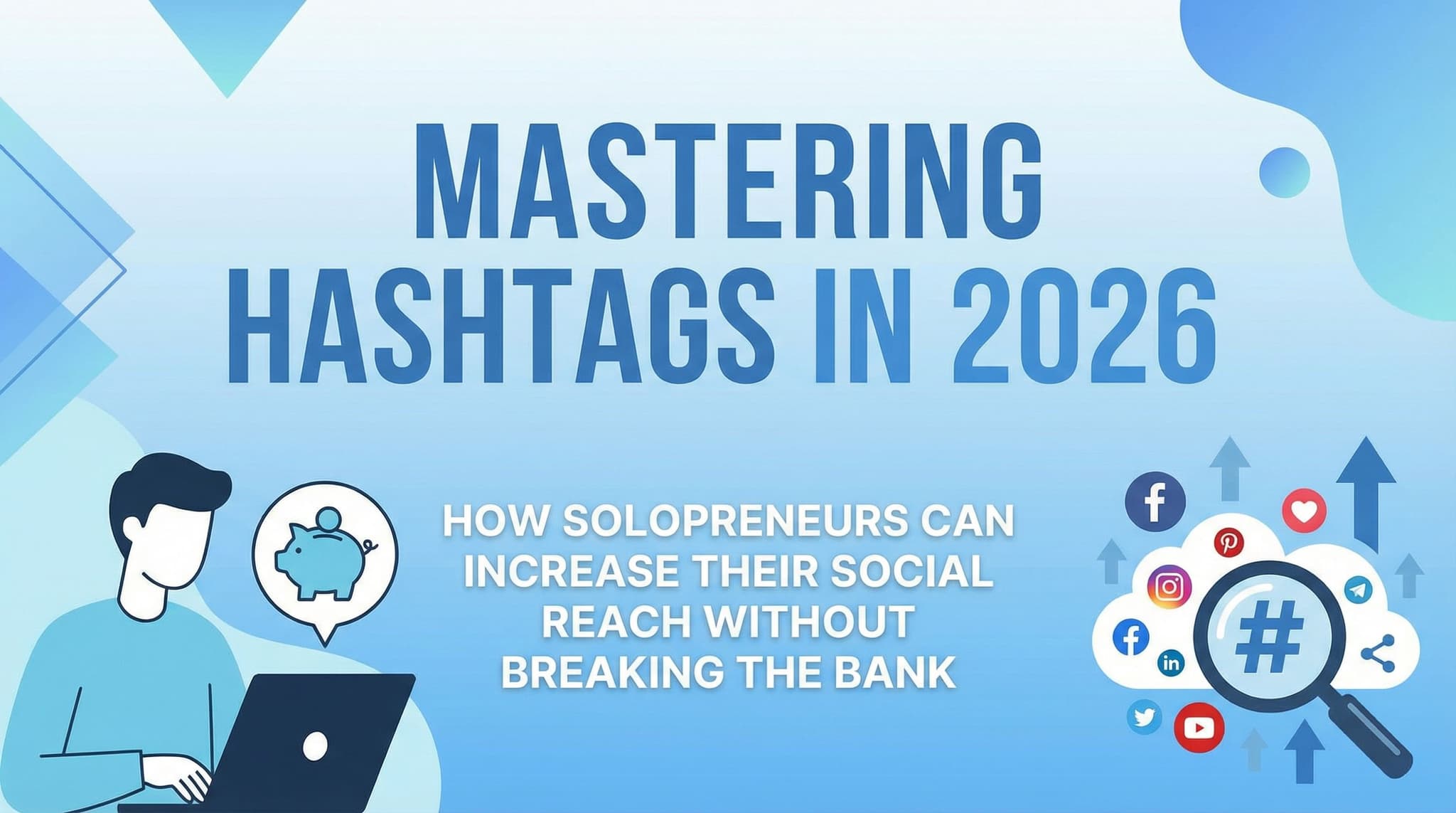 Mastering Hashtags in 2026: How Solopreneurs Can Increase Their Social Reach Without Breaking the Bank