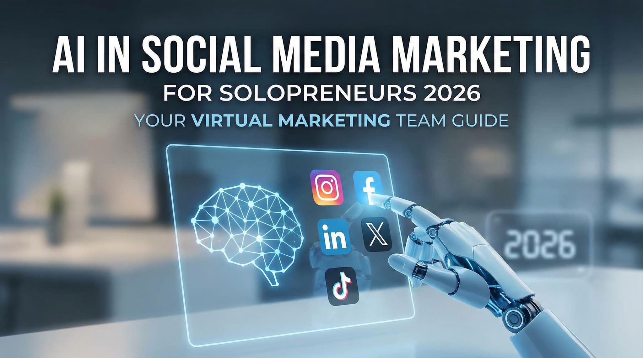 AI in Social Media Marketing for Solopreneurs 2026: Your Virtual Marketing Team Guide
