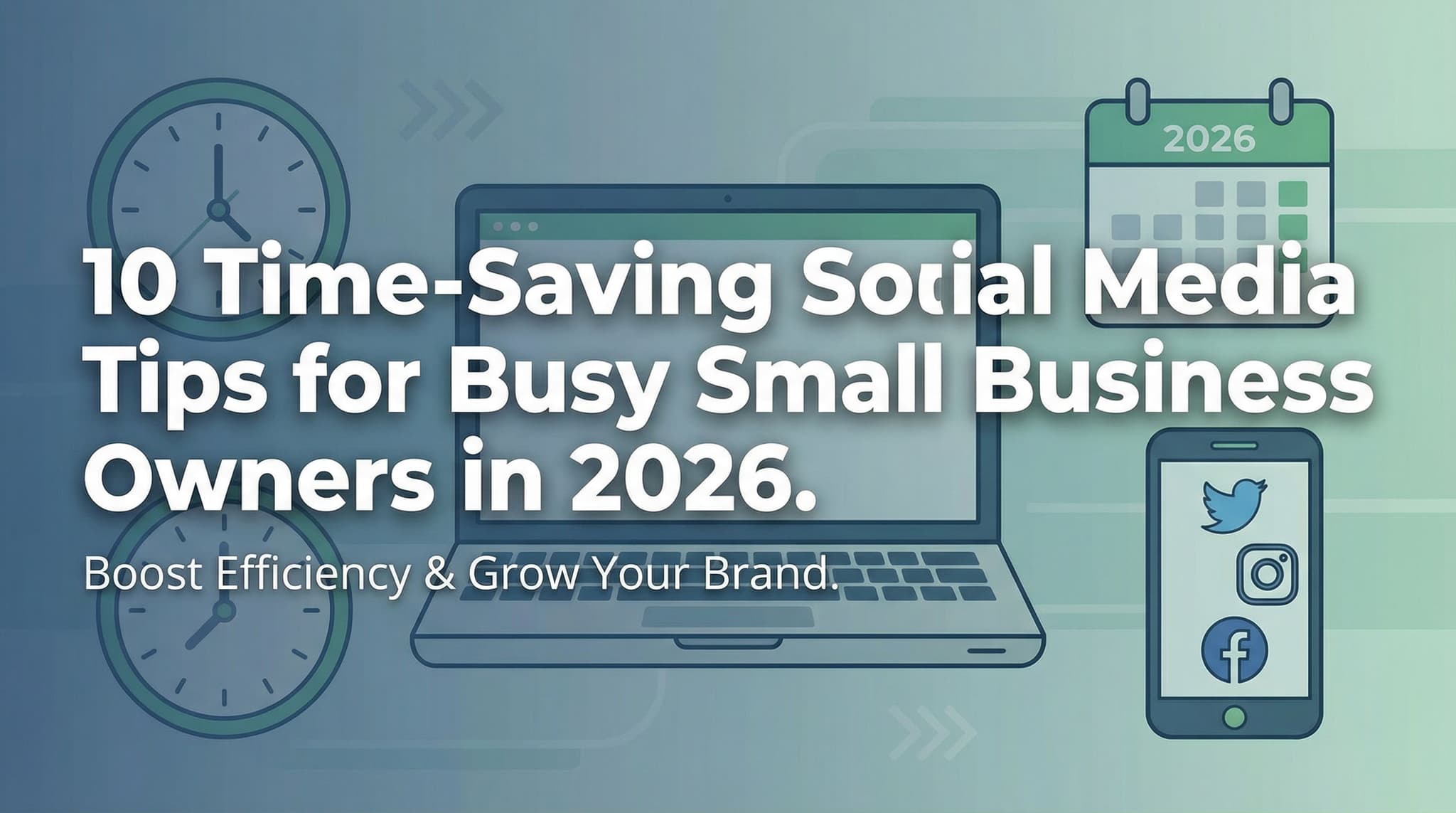 10 Time-Saving Social Media Tips for Busy Small Business Owners in 2026