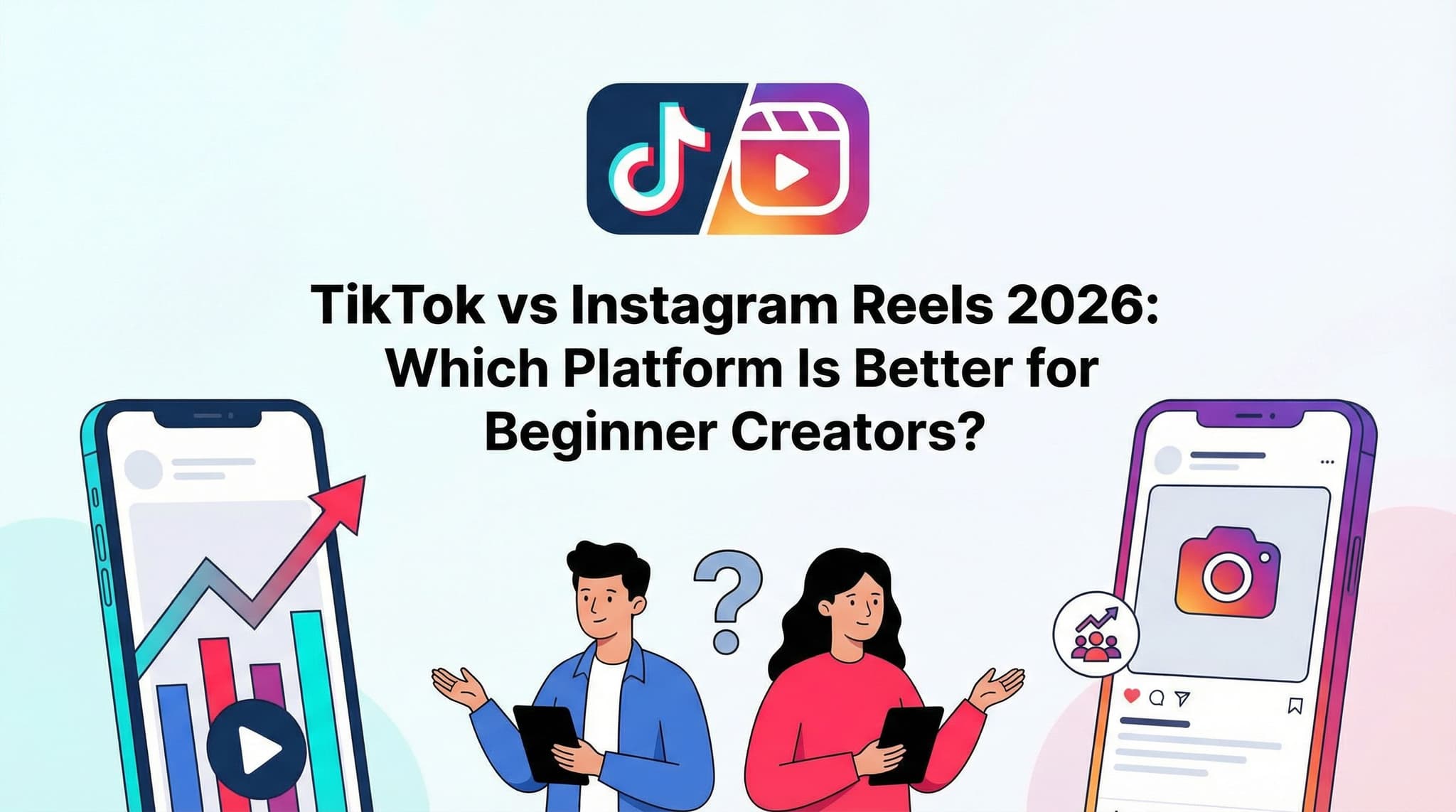 TikTok vs Instagram Reels 2026: Which Platform Is Better for Beginner Creators?