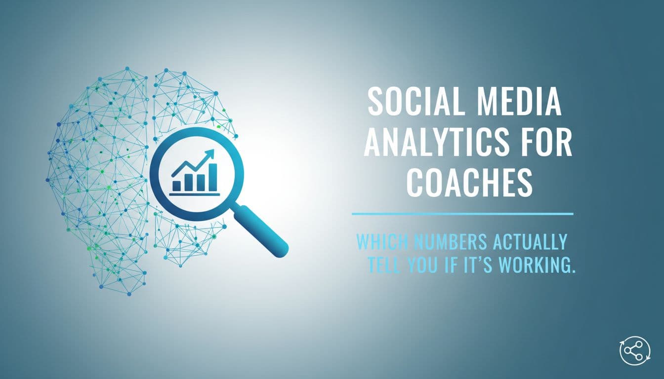 Social Media Analytics for Coaches: Which Numbers Actually Tell You If It's Working