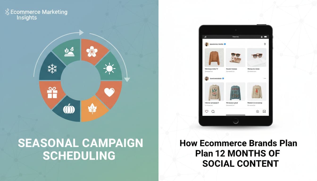 Seasonal Campaign Scheduling: How Ecommerce Brands Plan 12 Months of Social Content