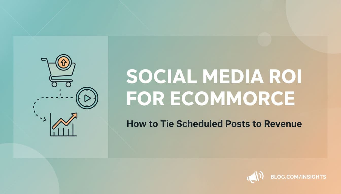Social Media ROI for Ecommerce: How to Tie Scheduled Posts to Revenue