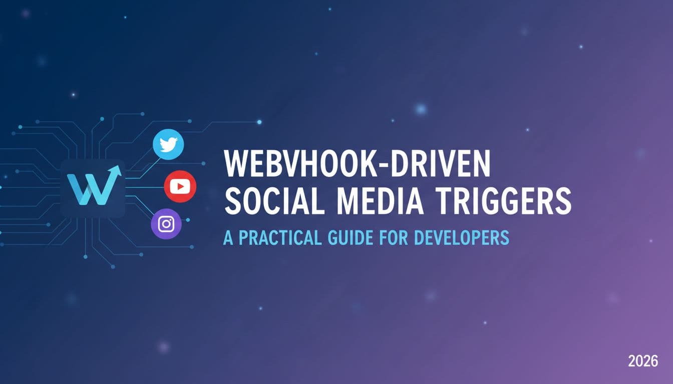 Webhook-Driven Social Media Triggers: A Practical Guide for Developers in 2026