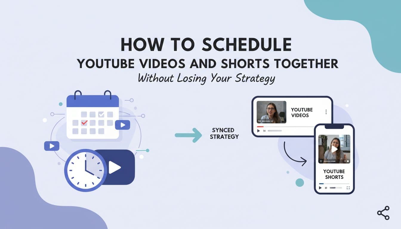 How to Schedule YouTube Videos and Shorts Together Without Losing Your Strategy