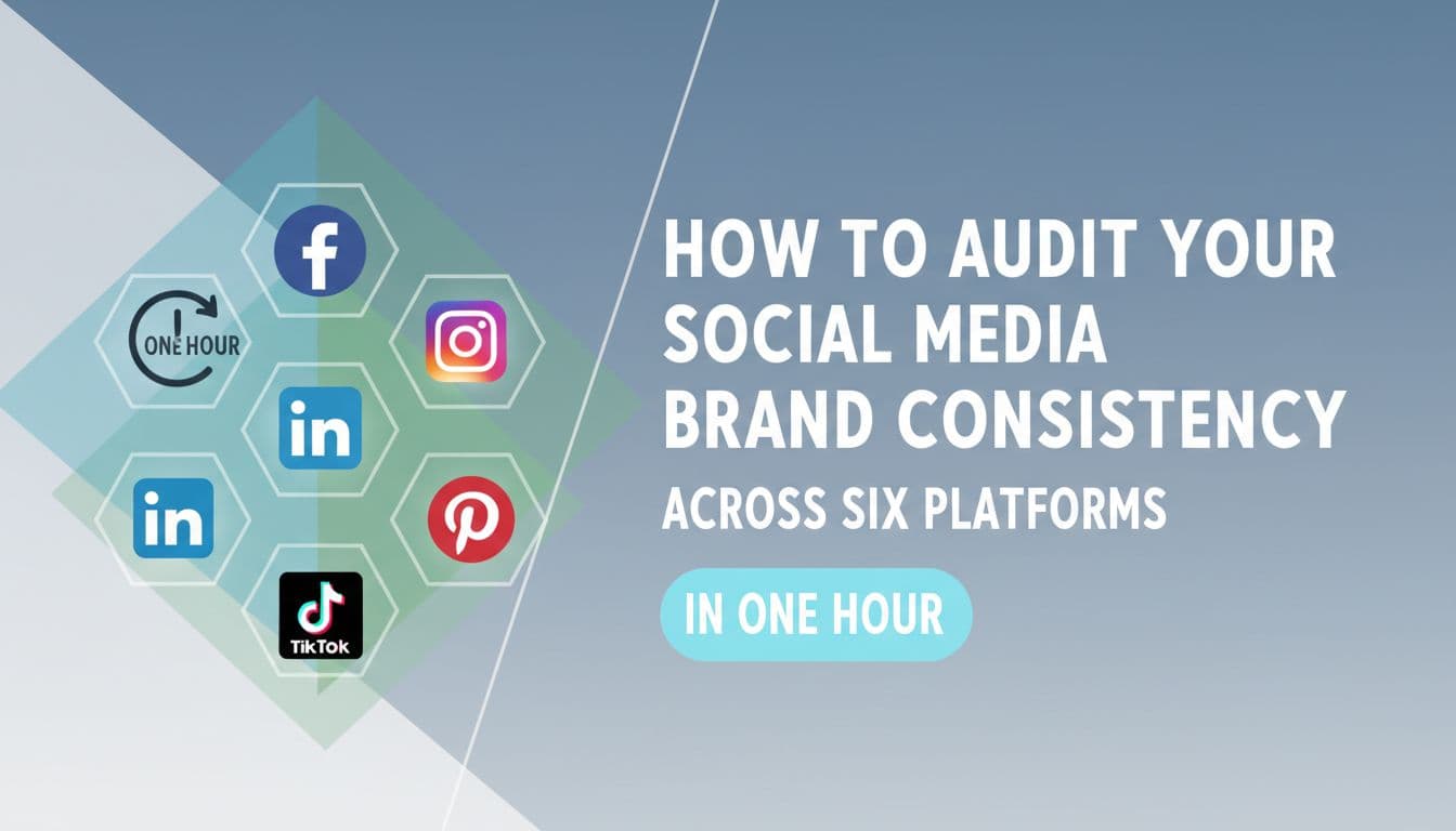How to Audit Your Social Media Brand Consistency Across Six Platforms in One Hour
