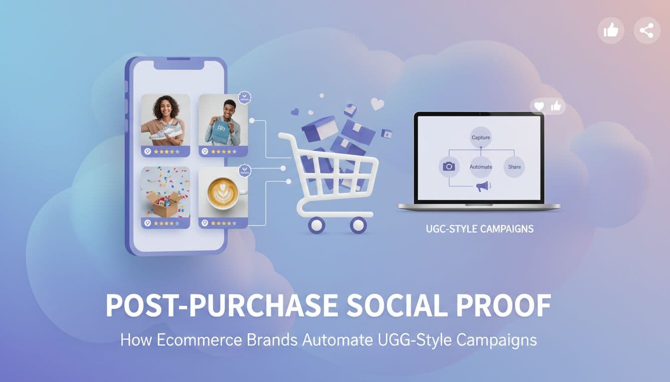 Post-Purchase Social Proof: How Ecommerce Brands Automate UGC-Style Campaigns