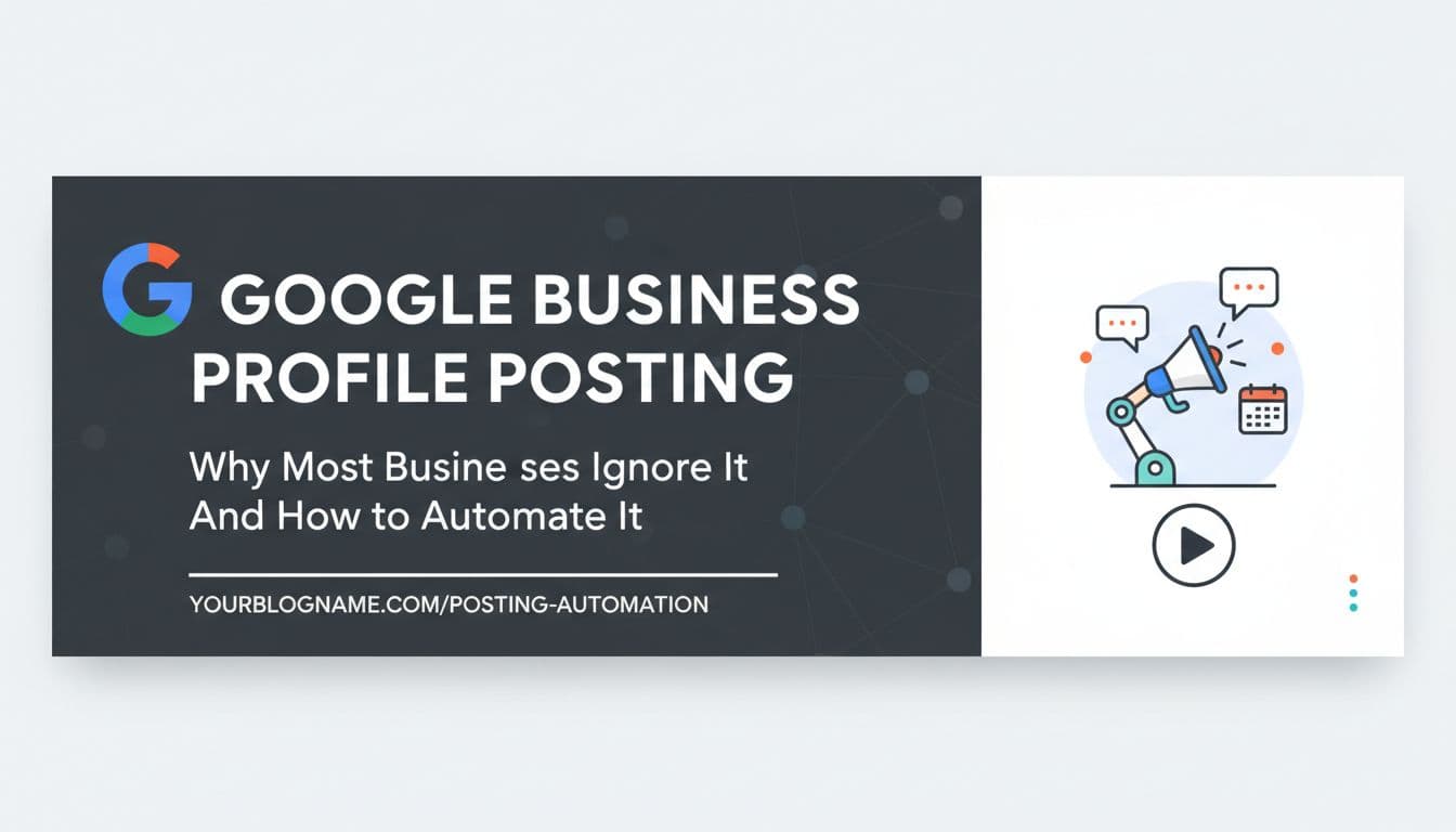 Google Business Profile Posting: Why Most Businesses Ignore It and How to Automate It