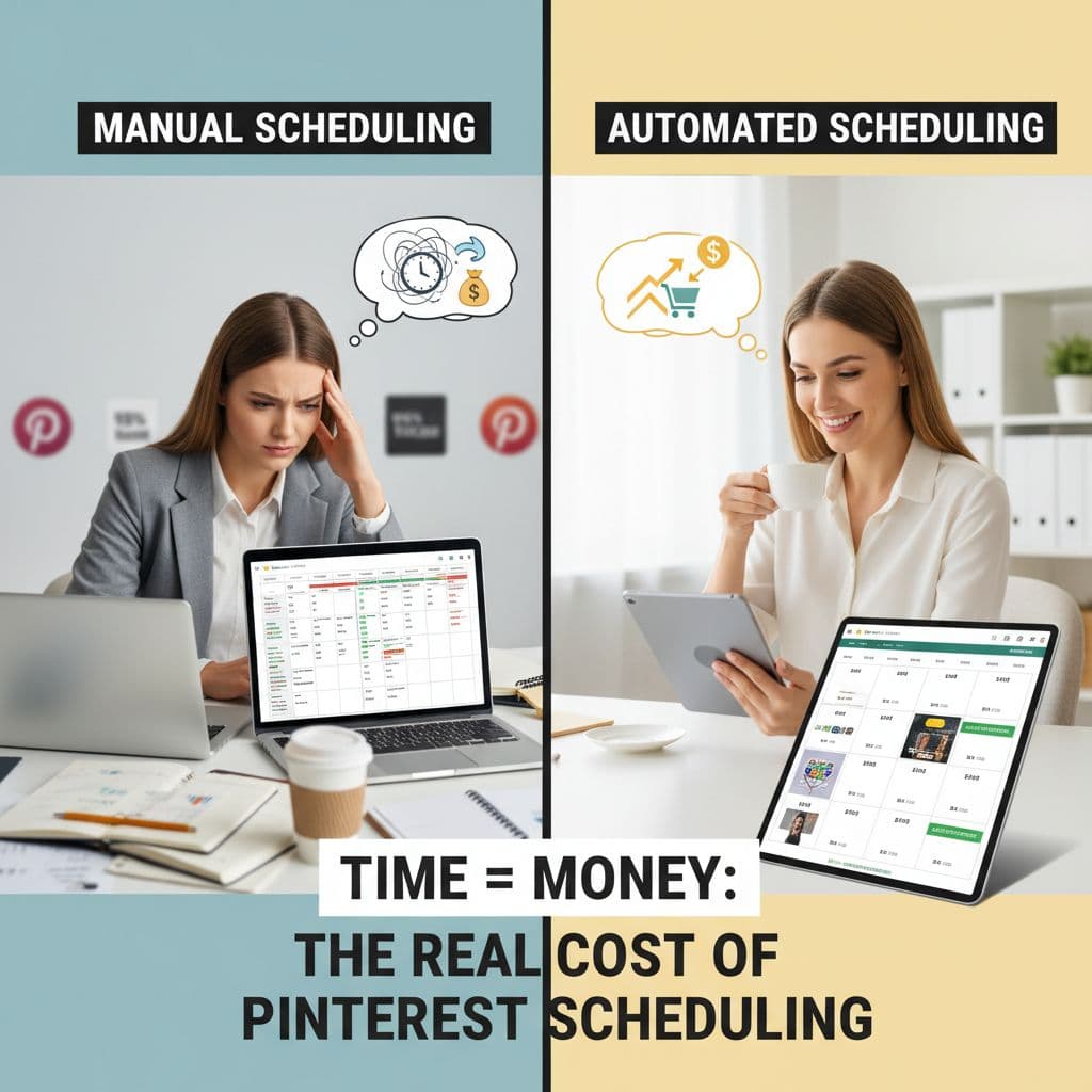 The Real Cost of Manual Pinterest Scheduling