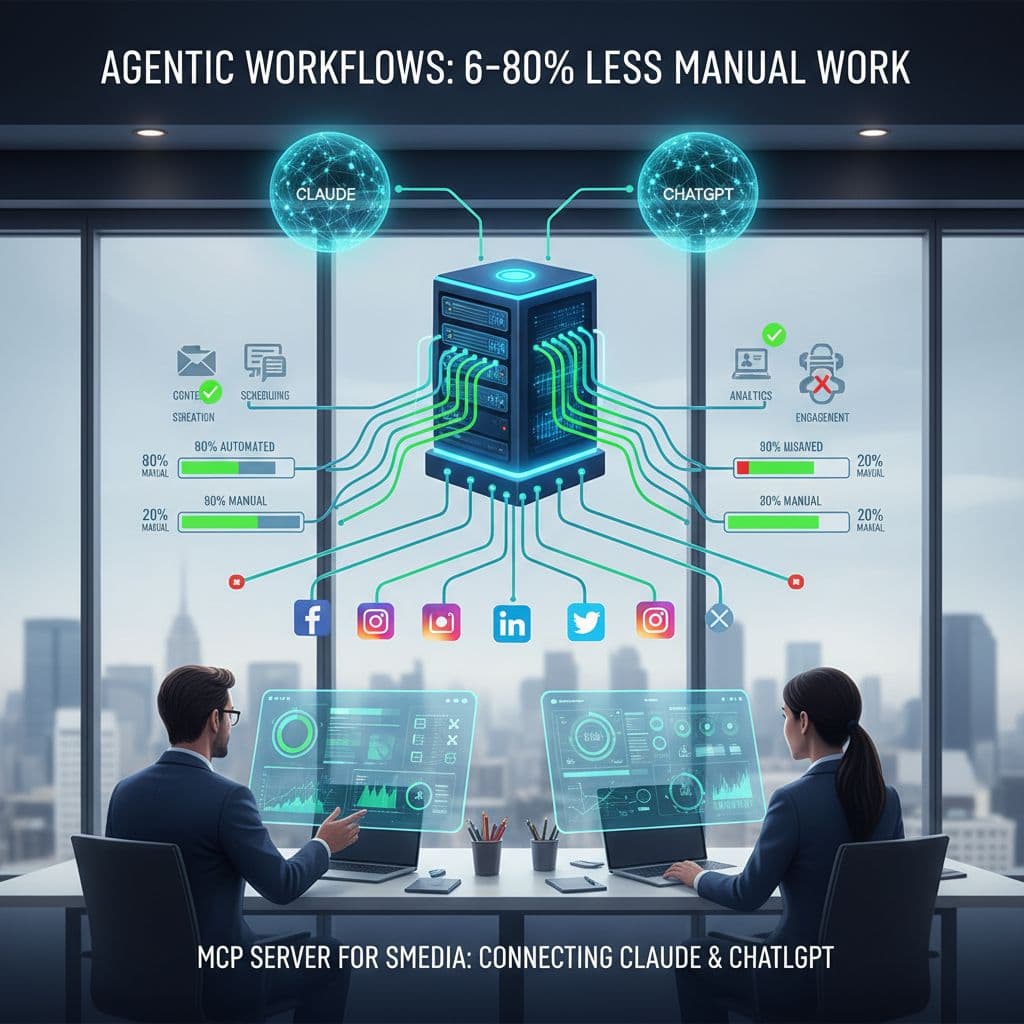 Agentic Workflows: What 60-80% Less Manual Work Actually Looks Like