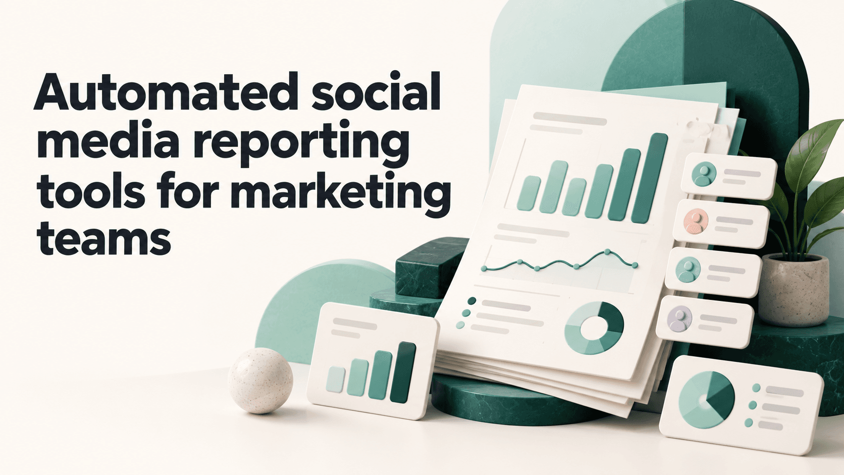 Automated social media reporting tools for marketing teams