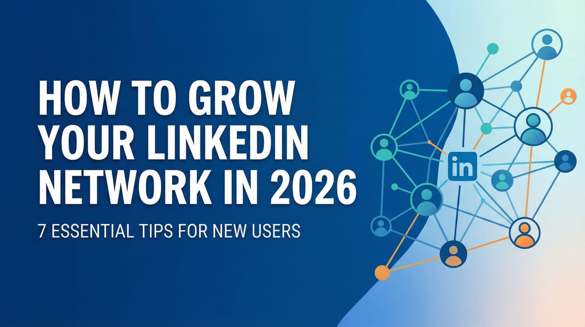 Linkedin Network Effect Visual How to Grow Your LinkedIn Network in 2026: 7 Essential Ti...